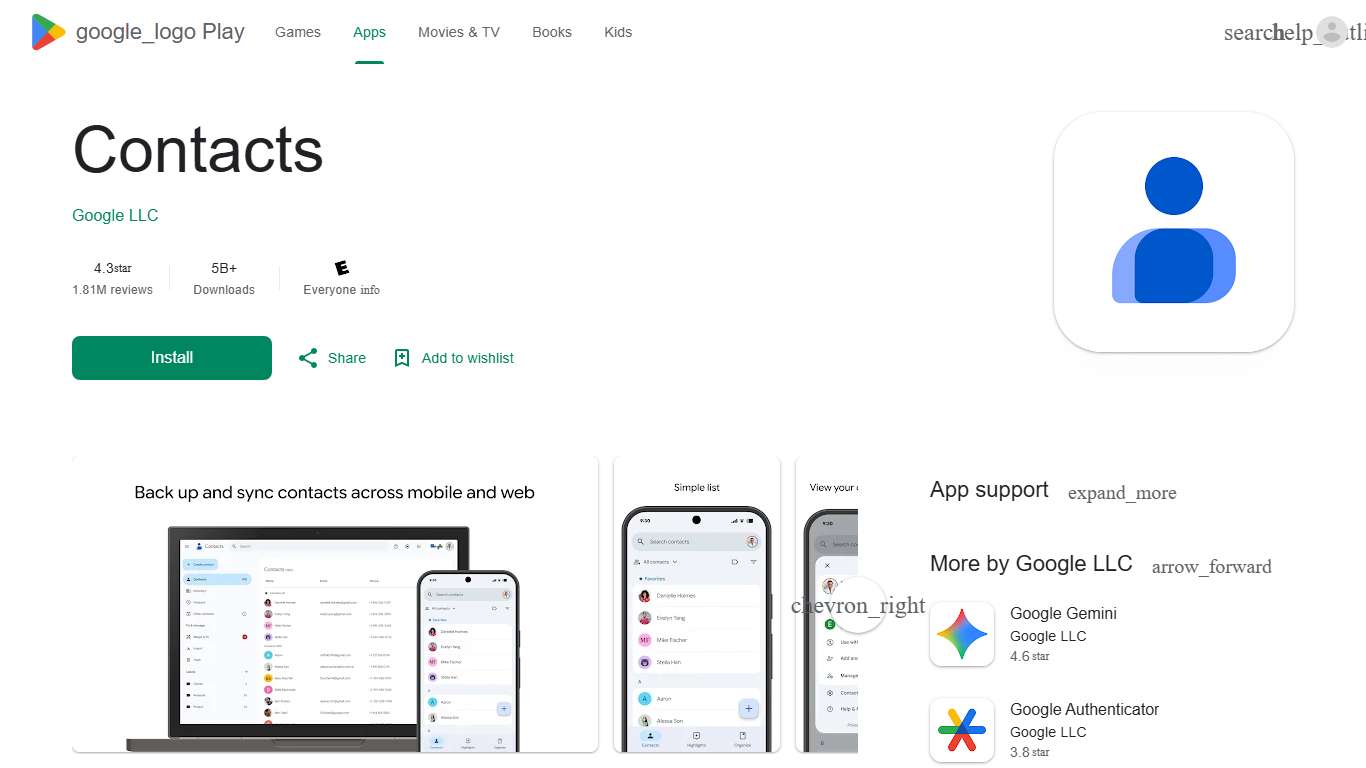 Contacts - Apps on Google Play