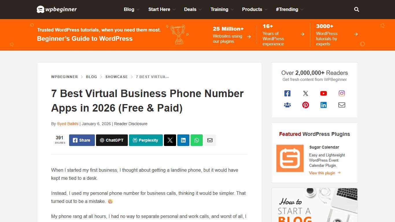 7 Best Virtual Business Phone Number Apps in 2026 (w/ Free Options)