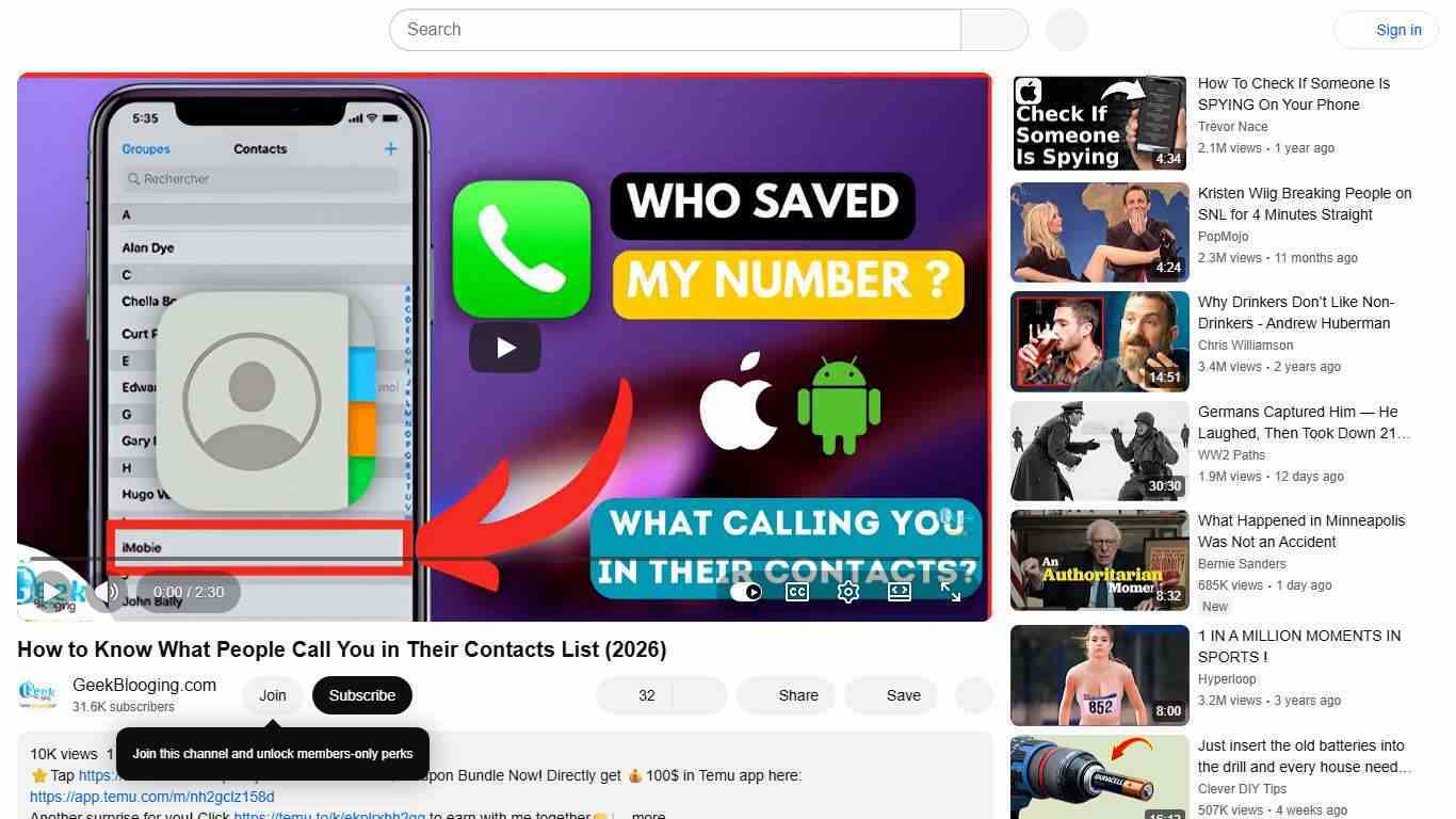 How to Know What People Call You in Their Contacts List (2026) - YouTube